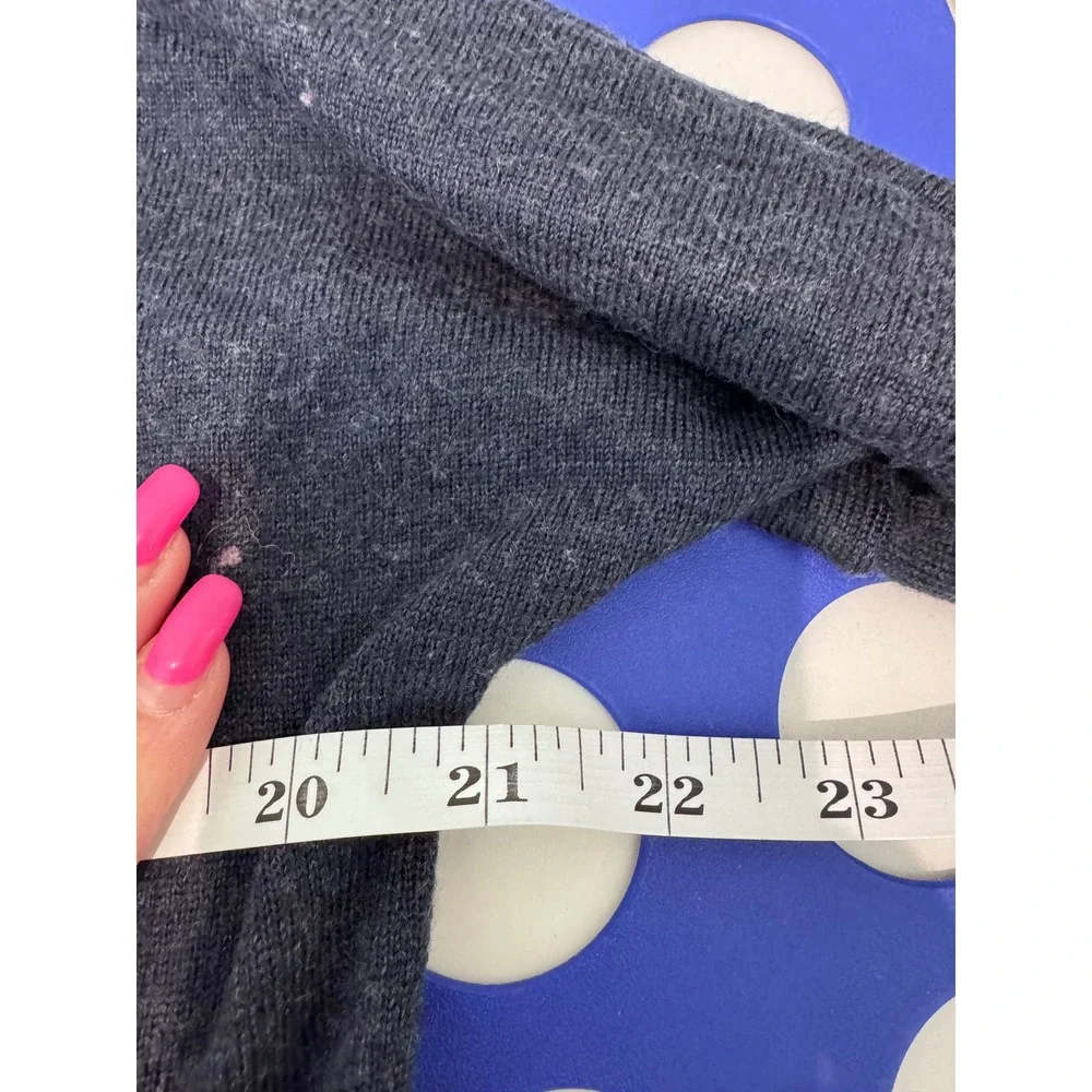 Lululemon Sit In Lotus Wrap‎ Cardigan Sweater Womens 6 Merino Wool Minimalist